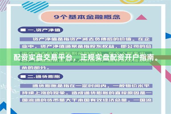 配资实盘交易平台，正规实盘配资开户指南。
